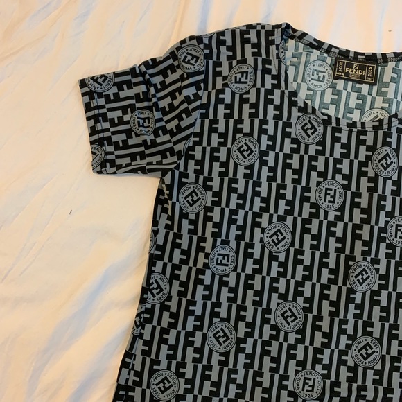 Fendi Top Size S Used Vintage 90’s - Picture 5 of 6
